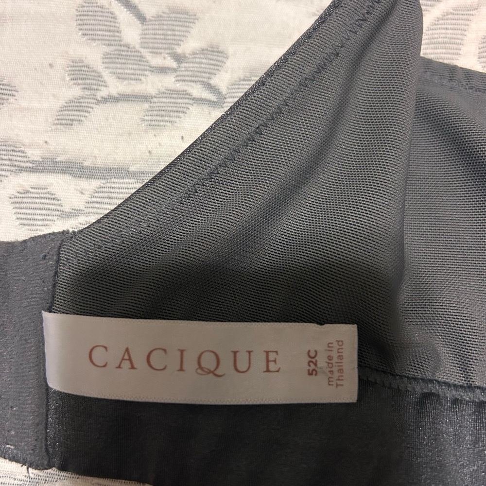 Cacique Charcoal Bra